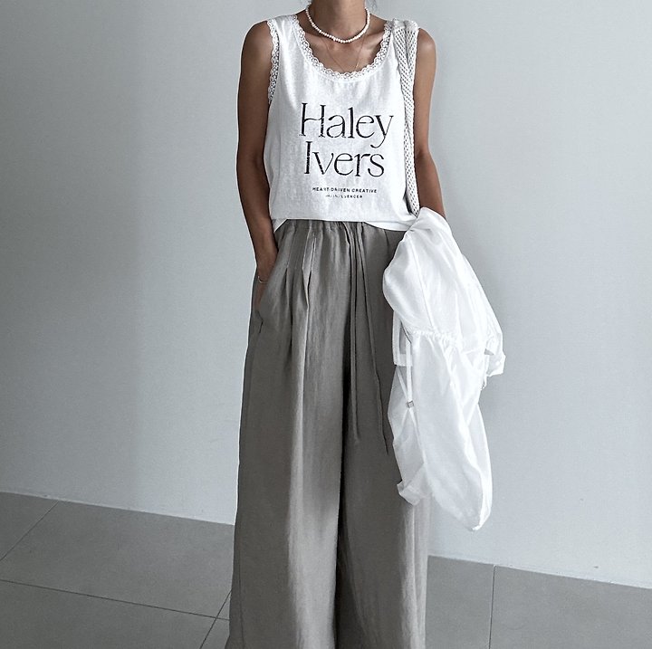 Ripple - Korean Women Fashion - #momslook - Hailey Sleeveless Top - 11