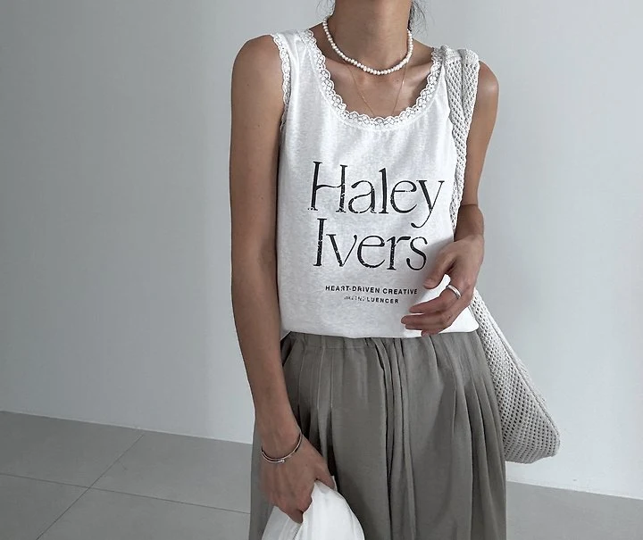 Ripple - Korean Women Fashion - #momslook - Hailey Sleeveless Top - 9