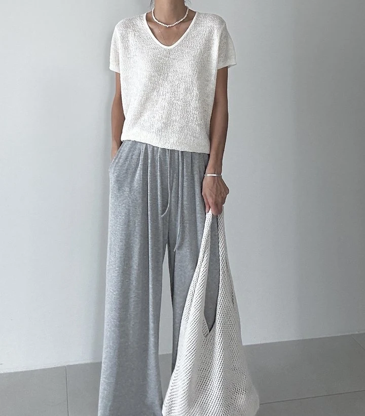 Ripple - Korean Women Fashion - #momslook - Milo Knit Top - 2