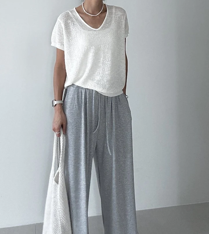 Ripple - Korean Women Fashion - #womensfashion - Milo Knit Top - 4