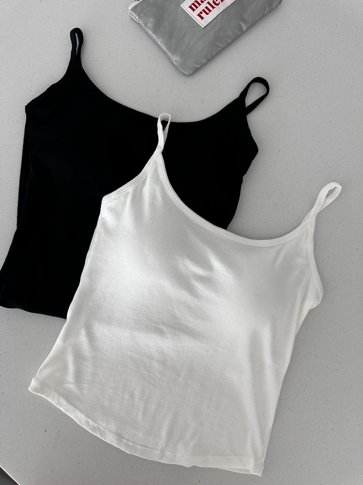 Ripple - Korean Women Fashion - #momslook - Line Sleeveless Top