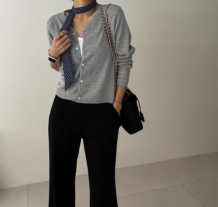 Ripple - Korean Women Fashion - #momslook - Twilly Cardigan