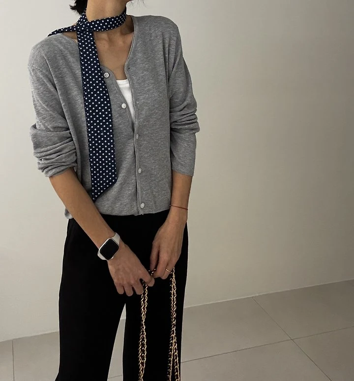 Ripple - Korean Women Fashion - #momslook - Twilly Cardigan - 3