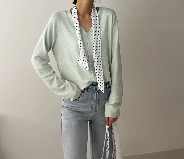Ripple - Korean Women Fashion - #momslook - Twilly Cardigan - 7