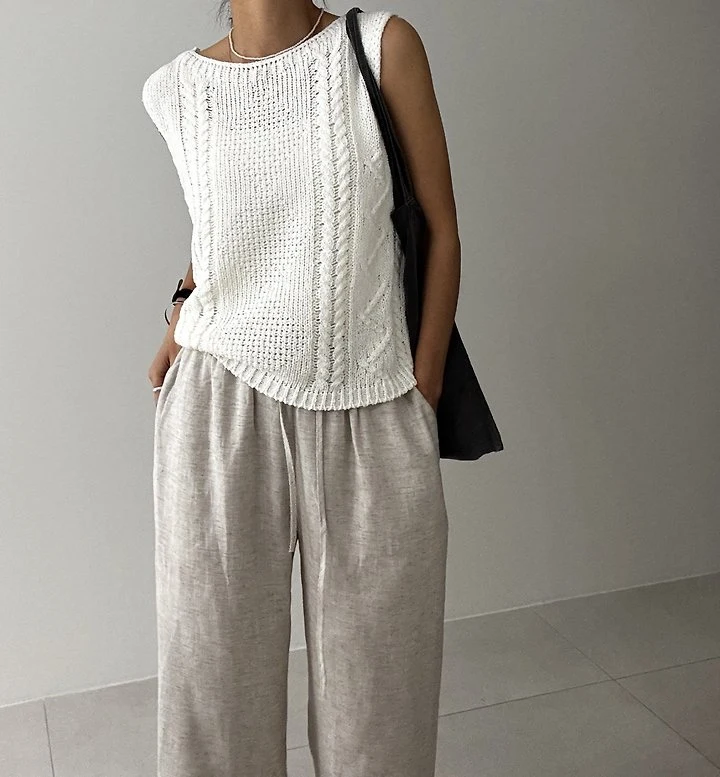 Ripple - Korean Women Fashion - #romanticstyle - Kate Knit Top - 5