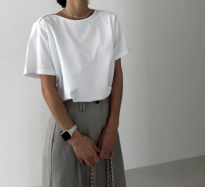 Ripple - Korean Women Fashion - #shopsmall - Cocos Tee - 5