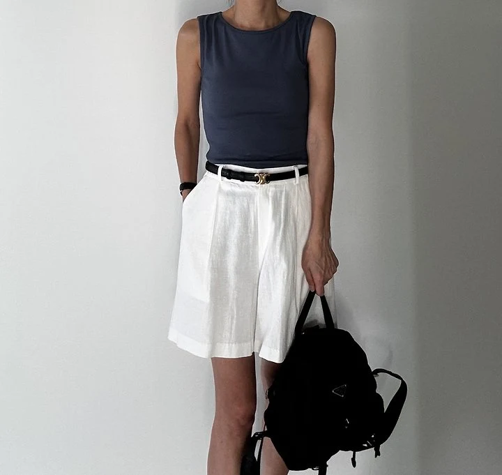 Ripple - Korean Women Fashion - #shopsmall - Nose Sleeveless Top - 3