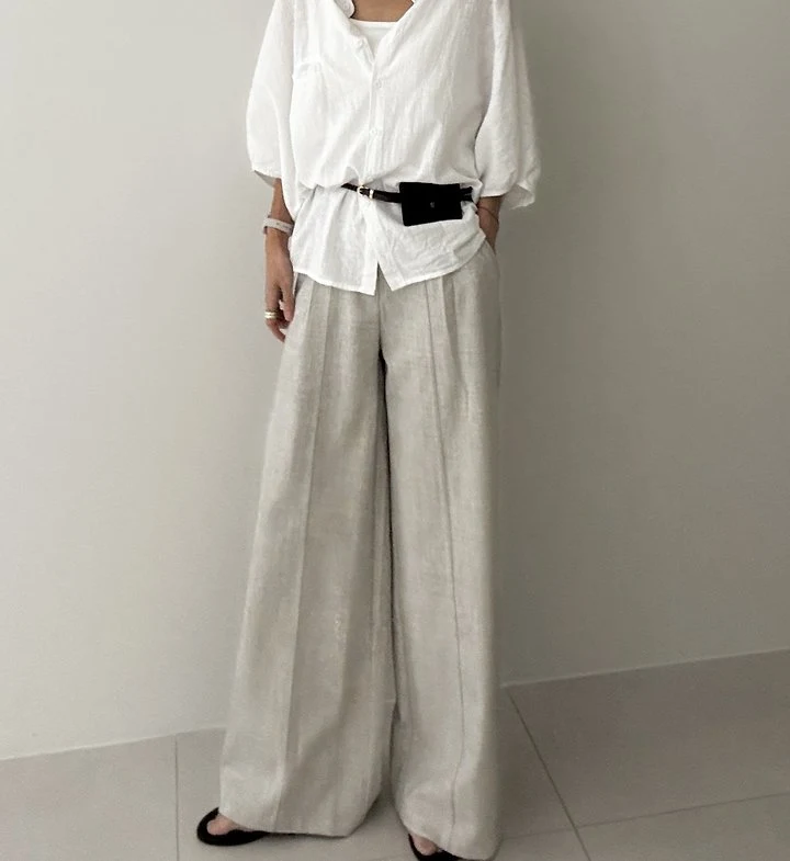 Ripple - Korean Women Fashion - #shopsmall - Yuki Slacks