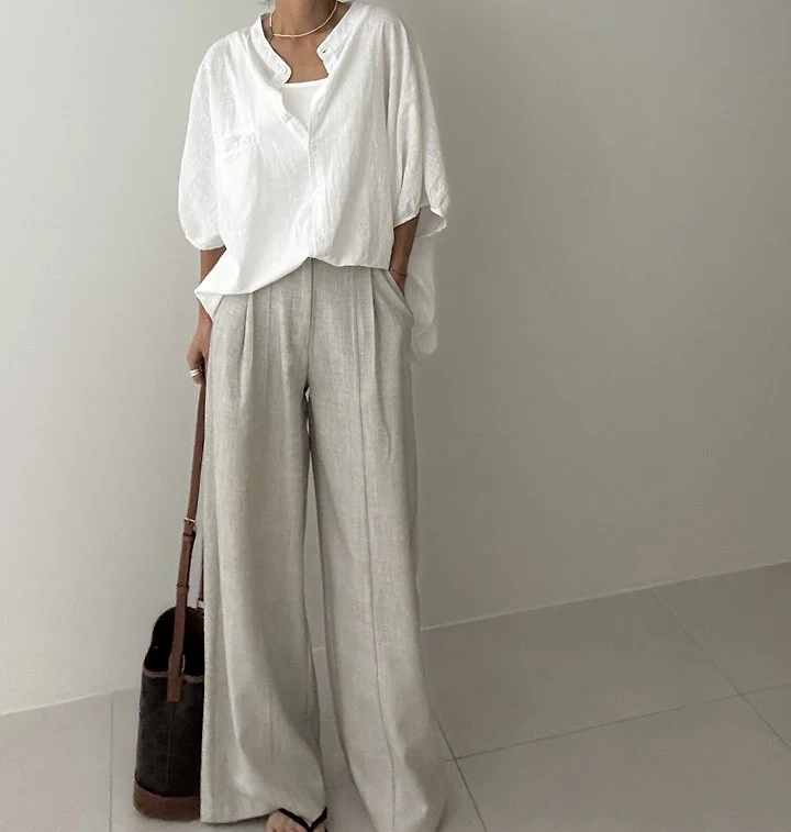 Ripple - Korean Women Fashion - #thelittlethings - Yuki Slacks - 3