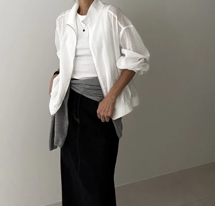 Ripple - Korean Women Fashion - #vintageinspired - Comfort Jacket - 2