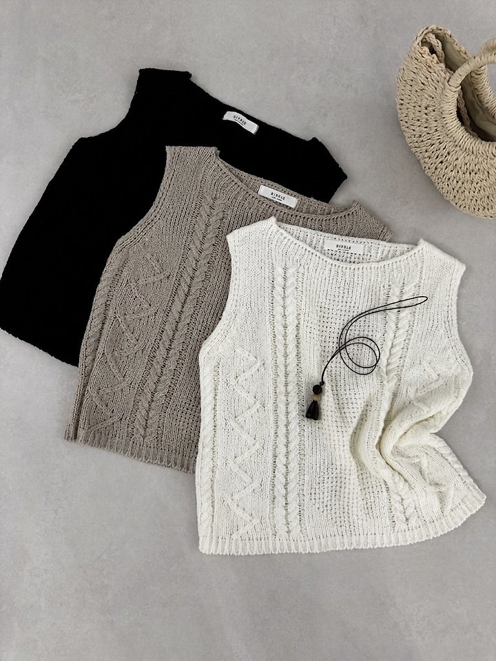 Ripple - Korean Women Fashion - #vintageinspired - Kate Knit Top