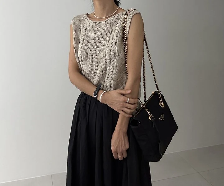 Ripple - Korean Women Fashion - #vintagekidsstyle - Kate Knit Top - 2