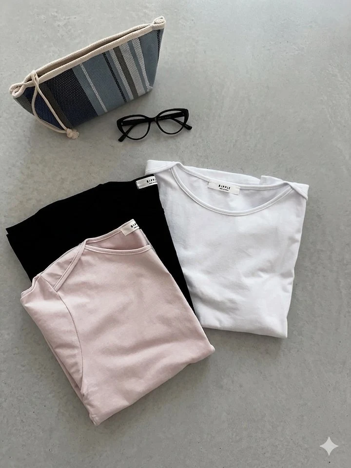 Ripple - Korean Women Fashion - #vintagekidsstyle - Cocos Tee