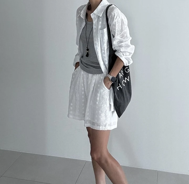 Ripple - Korean Women Fashion - #womensfashion - Claire Plum Set - 5