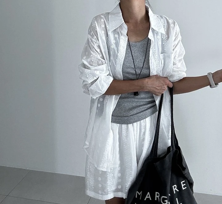 Ripple - Korean Women Fashion - #womensfashion - Claire Plum Set - 9