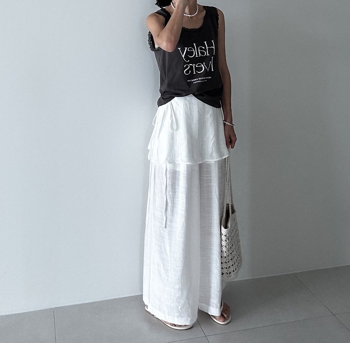 Ripple - Korean Women Fashion - #womensfashion - Shasha Wrap Pants
