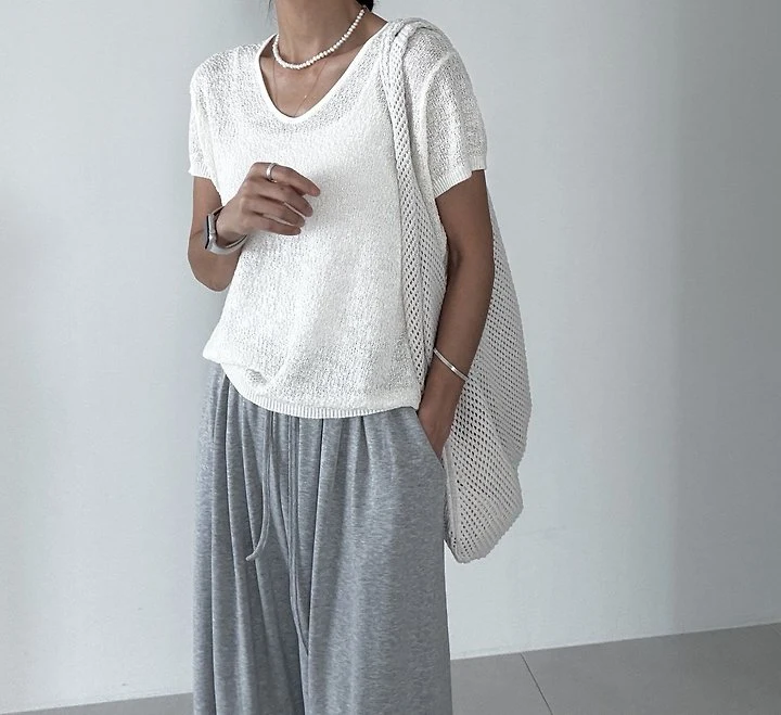 Ripple - Korean Women Fashion - #womensfashion - Milo Knit Top - 7