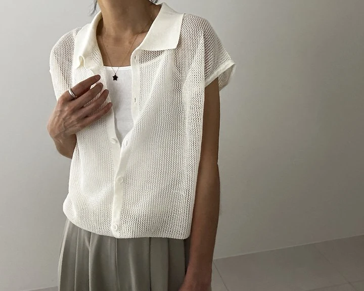 Ripple - Korean Women Fashion - #womensfashion - Bakey Knit Top - 8