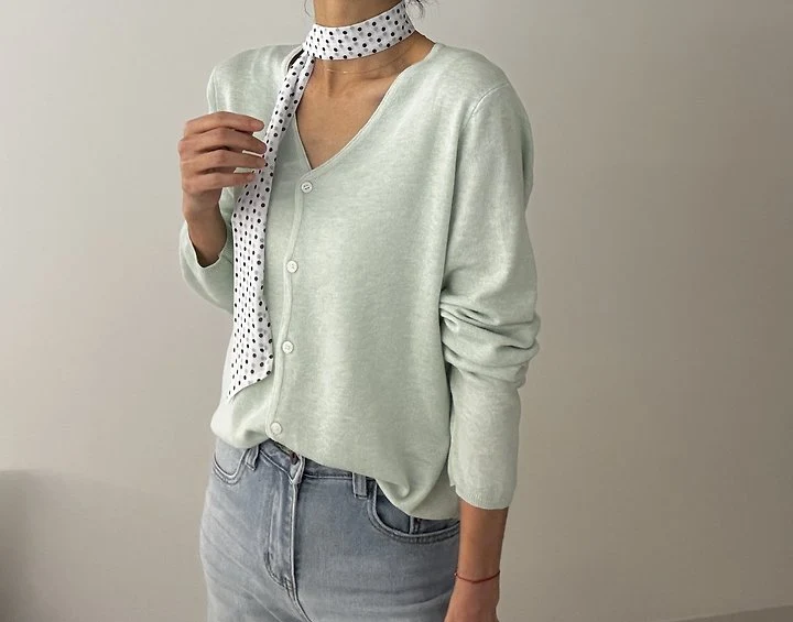 Ripple - Korean Women Fashion - #momslook - Twilly Cardigan - 4