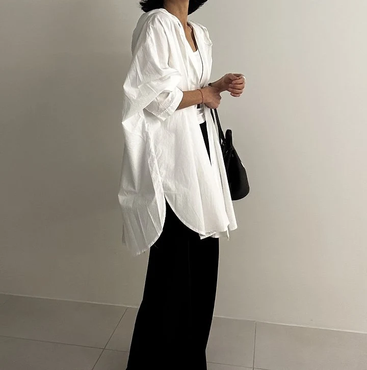 Ripple - Korean Women Fashion - #womensfashion - Secret Long Shirt - 3