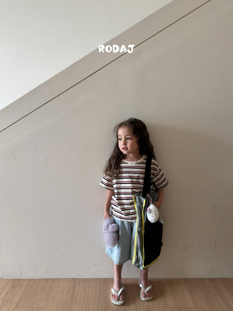 Roda J - Korean Children Fashion - #childofig - Color Stripe Tee - 11
