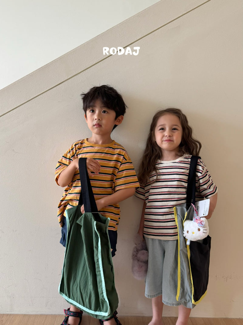 Roda J - Korean Children Fashion - #minifashionista - Color Stripe Tee - 6