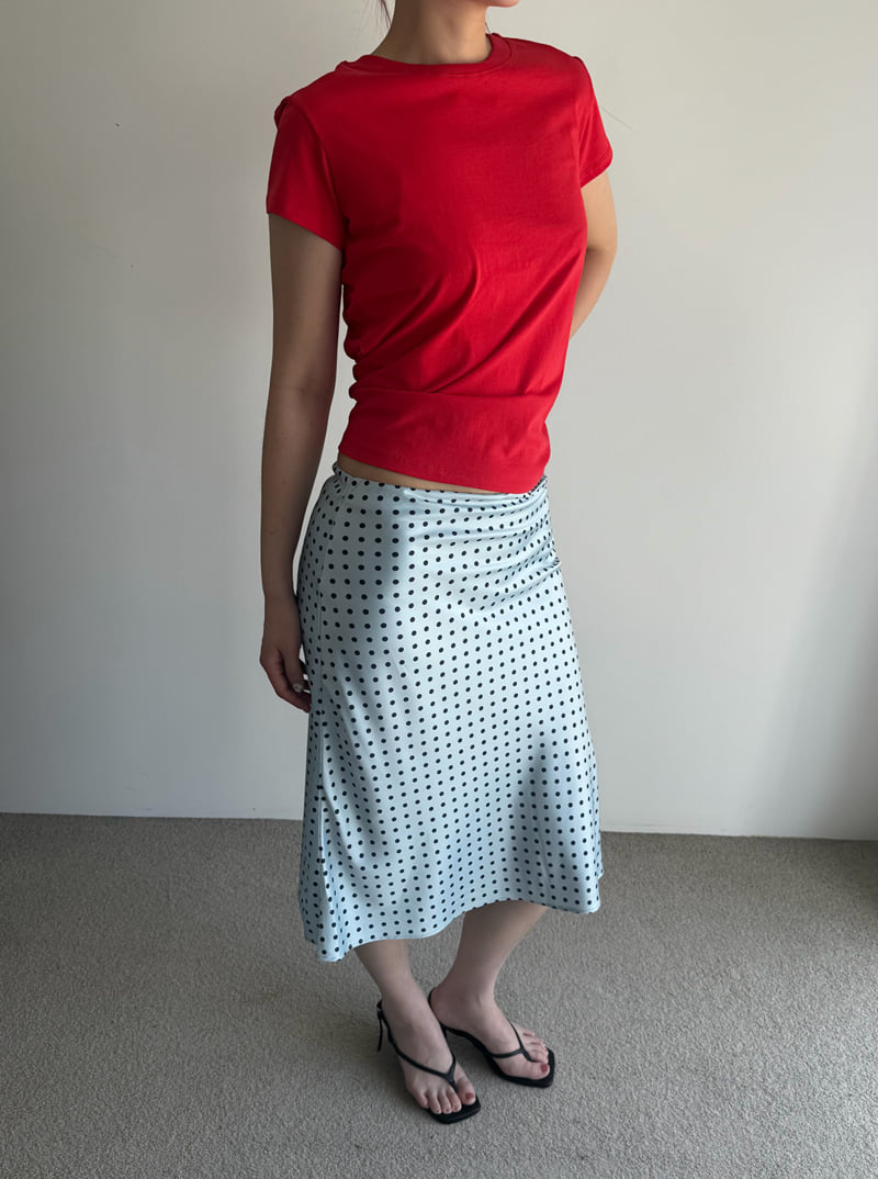 Roomk - Korean Women Fashion - #momslook - Dot Skirt - 12