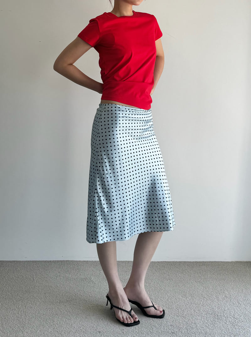 Roomk - Korean Women Fashion - #womensfashion - Dot Skirt - 4