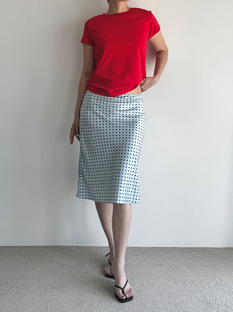 Roomk - Korean Women Fashion - #momslook - Dot Skirt - 8