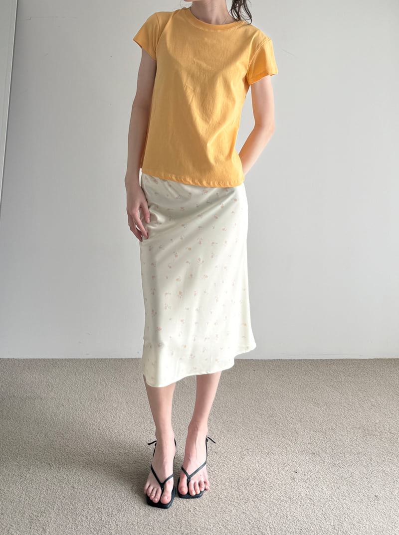 Roomk - Korean Women Fashion - #momslook - Floral Skirt - 10