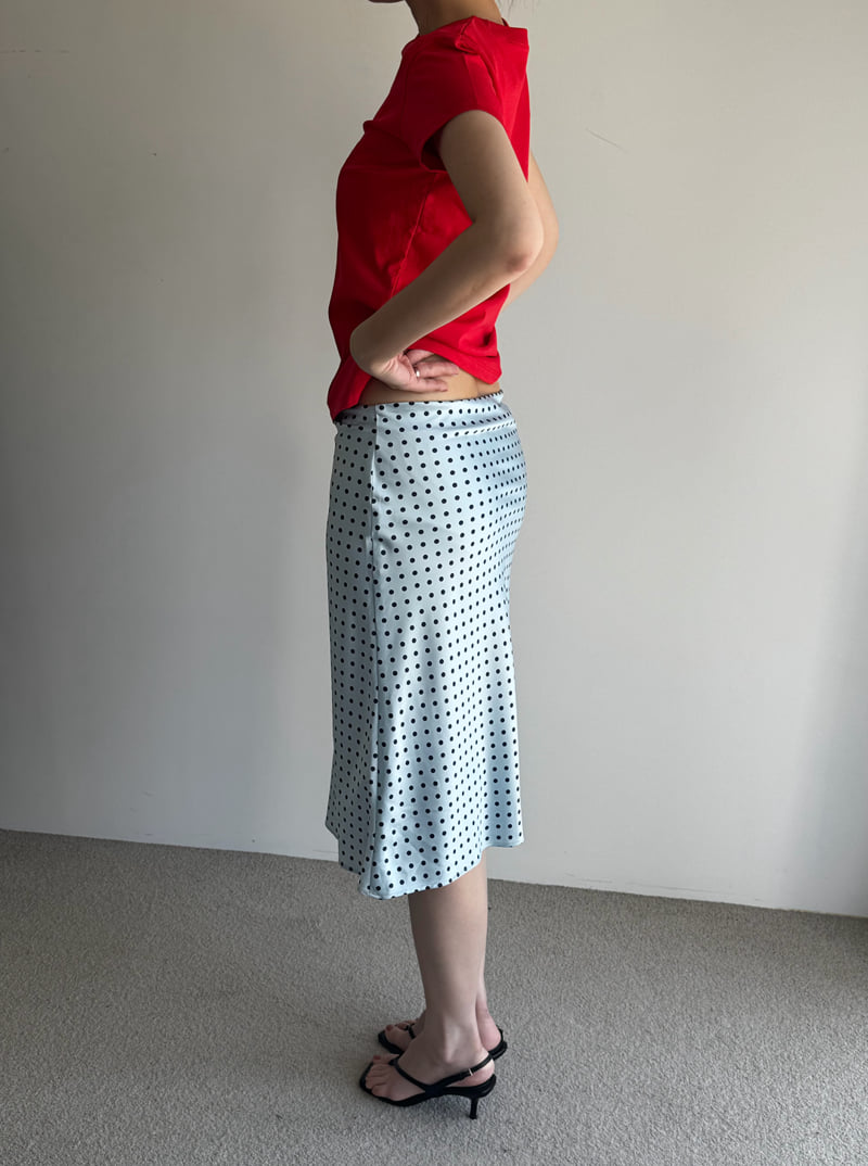 Roomk - Korean Women Fashion - #womensfashion - Dot Skirt - 3