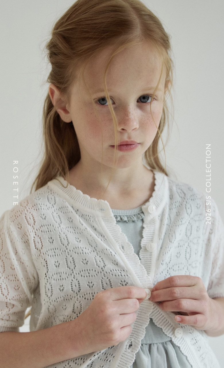 Rosette - Korean Children Fashion - #childofig - Jasmine Cardigan - 3