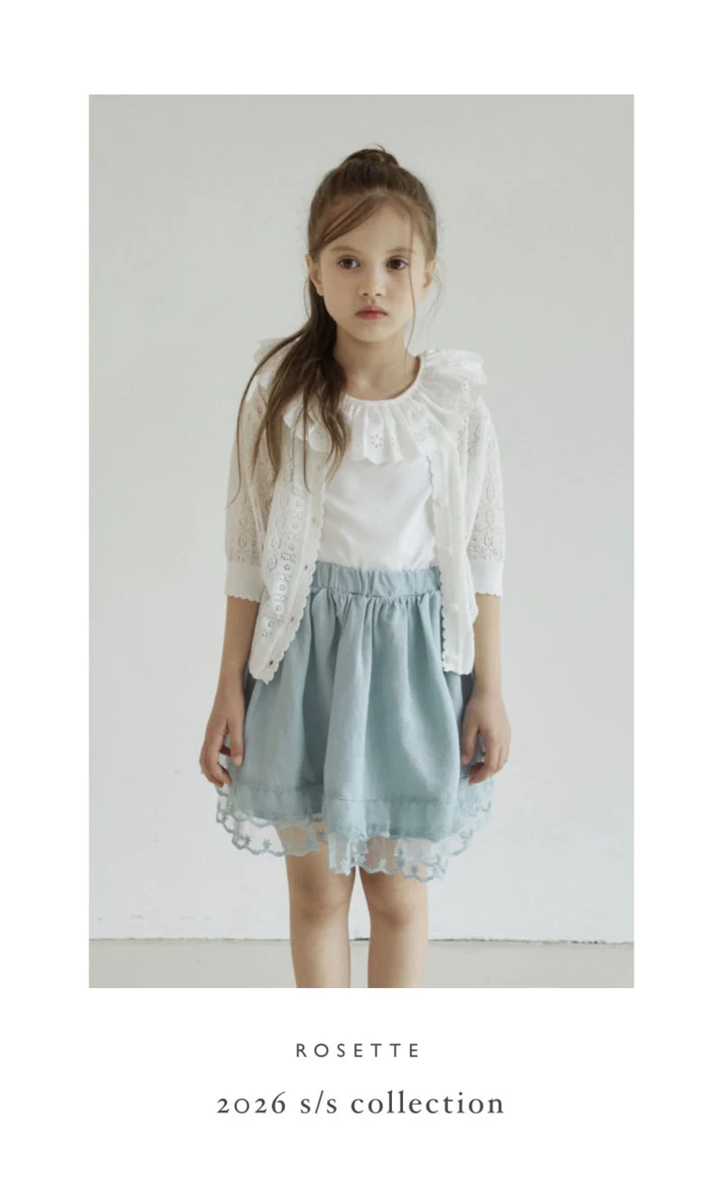 Rosette - Korean Children Fashion - #childrensboutique - Ria Lace Tee - 2