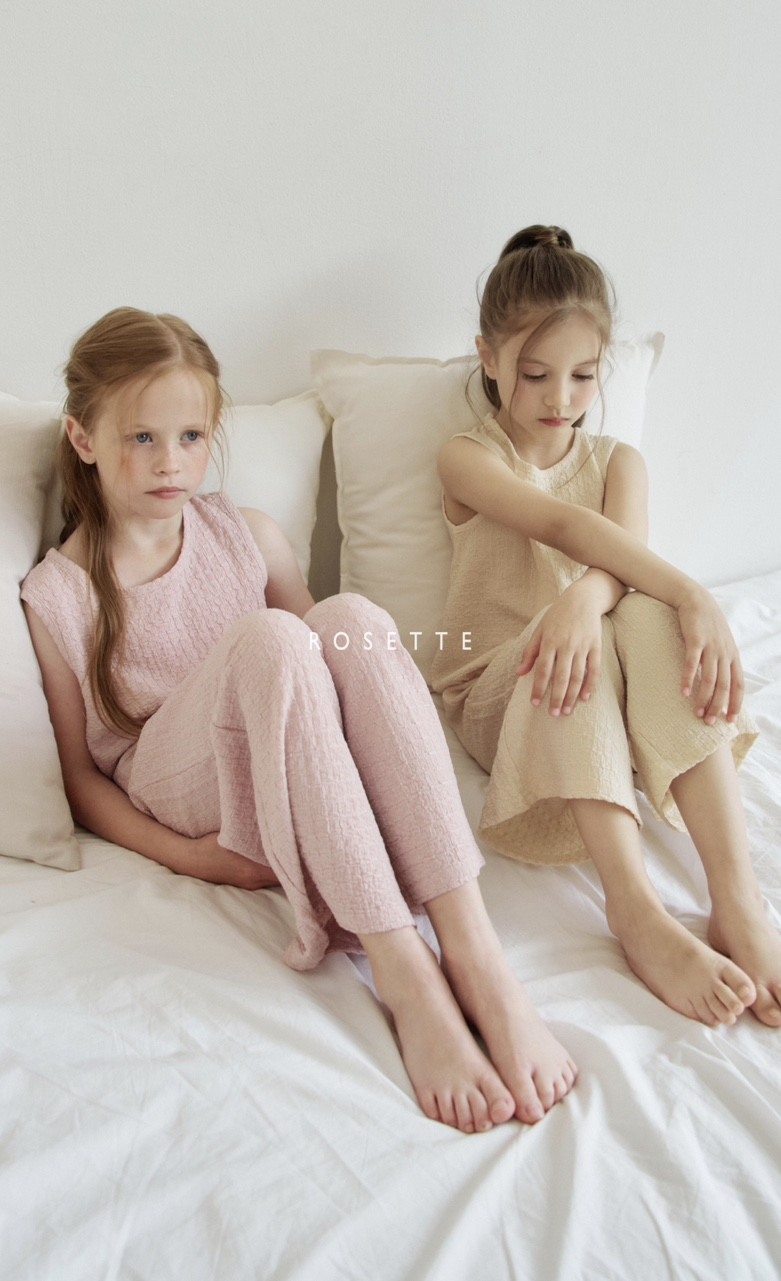 Rosette - Korean Children Fashion - #designkidswear - Berry Set - 6