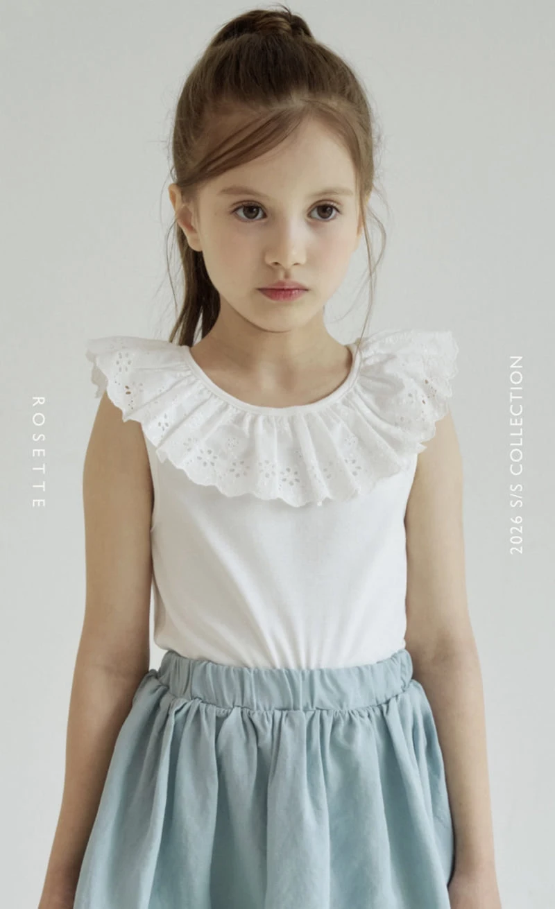 Rosette - Korean Children Fashion - #designkidswear - Ria Lace Tee - 3