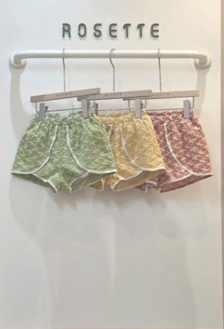 Rosette - Korean Children Fashion - #designkidswear - Rib Shorts - 5