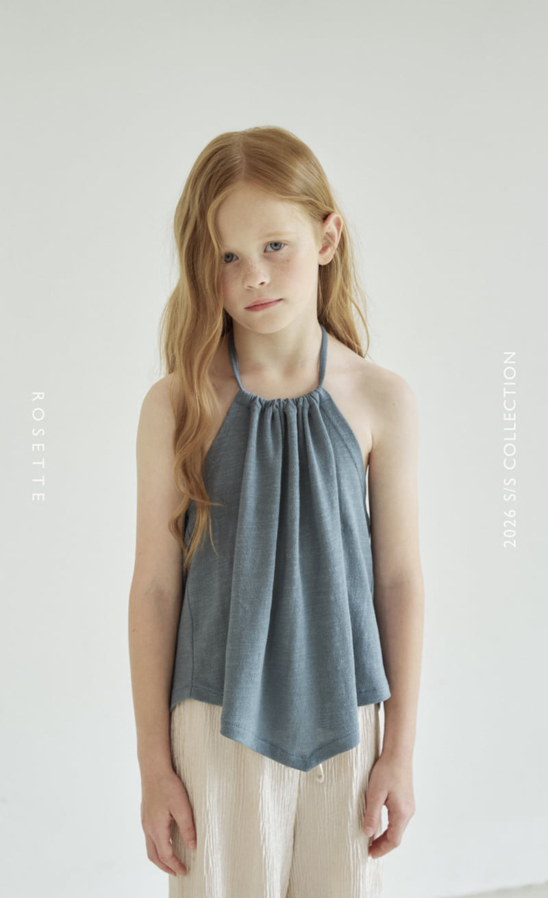 Rosette - Korean Children Fashion - #fashionkids - Summer Halter Tee - 7