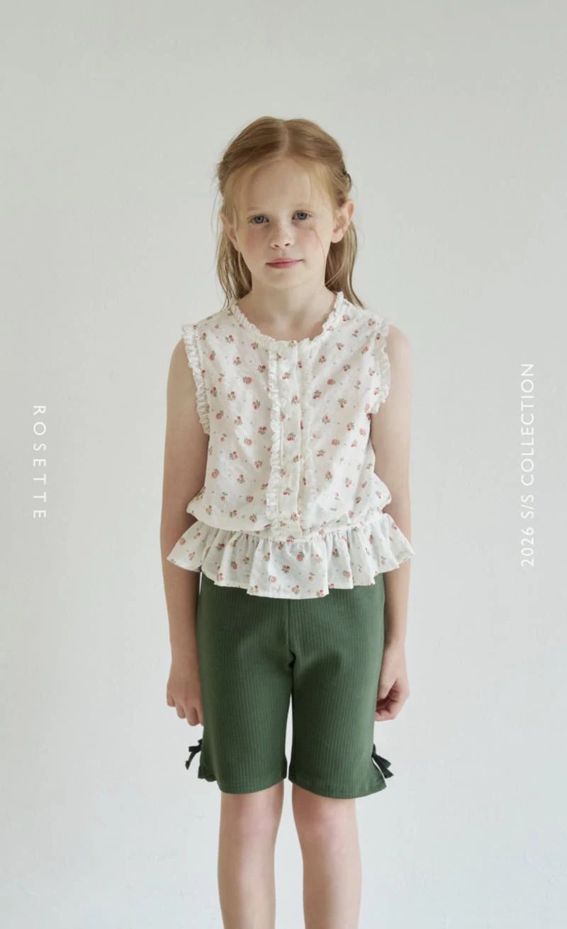Rosette - Korean Children Fashion - #kidsshorts - Charlotte Blouse - 3