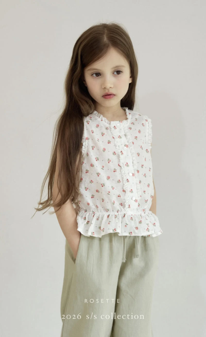 Rosette - Korean Children Fashion - #kidsshorts - Charlotte Blouse - 4