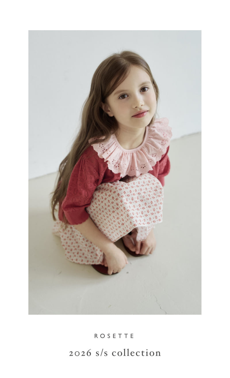 Rosette - Korean Children Fashion - #kidzfashiontrend - Ria Lace Tee - 8