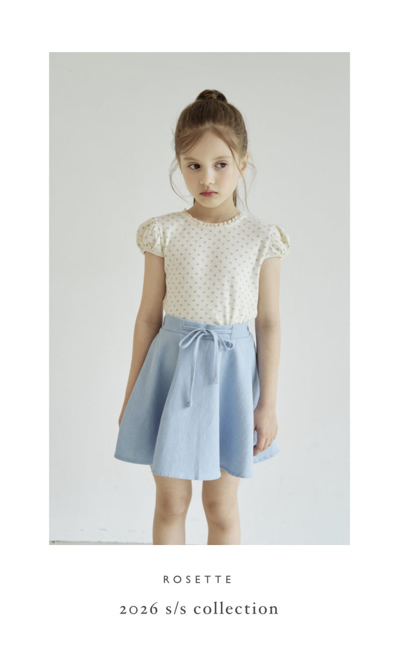 Rosette - Korean Children Fashion - #littlefashionista - Pocari Skirt - 4