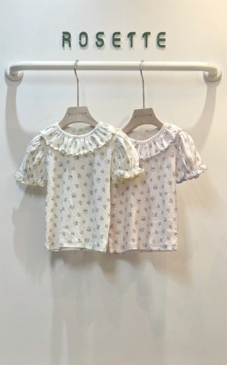 Rosette - Korean Children Fashion - #prettylittlegirls - Coco Shirring Tee - 5