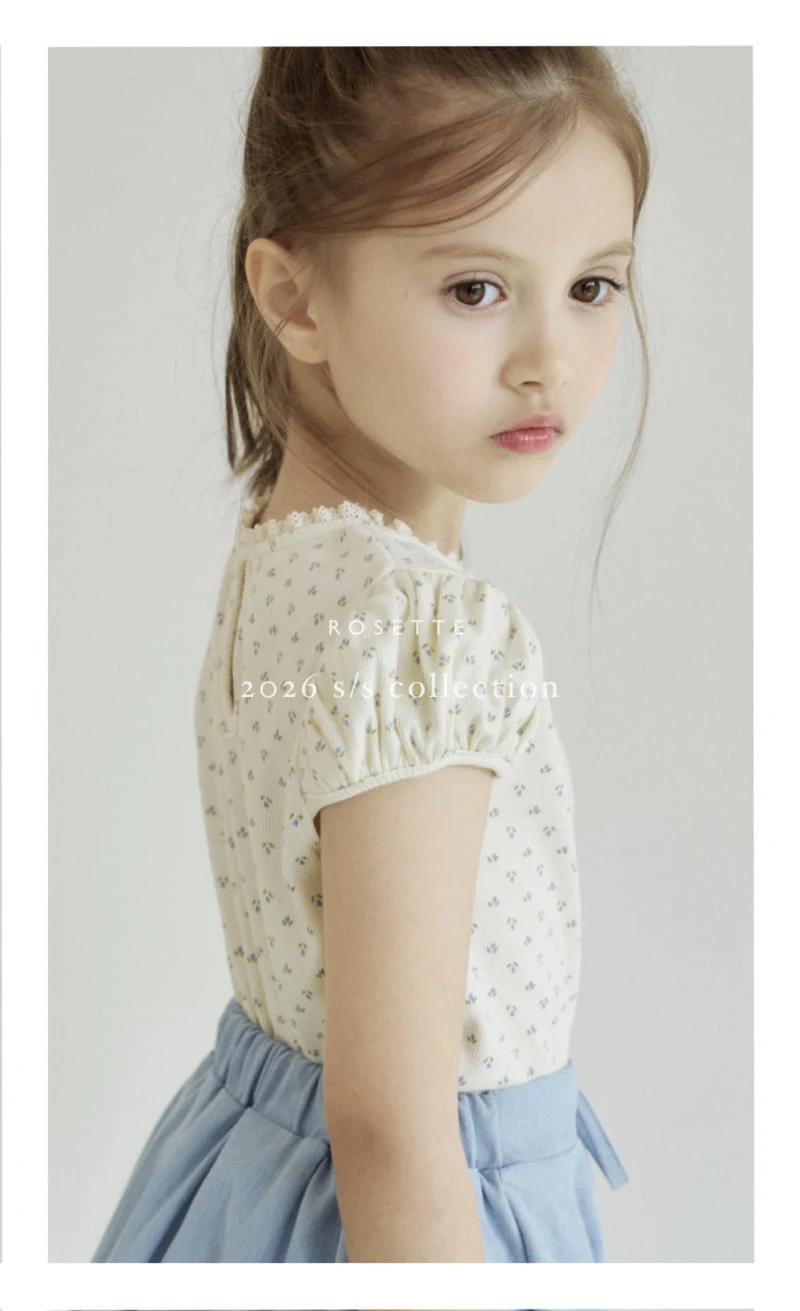 Rosette - Korean Children Fashion - #stylishchildhood - Tulip Puff Tee - 5