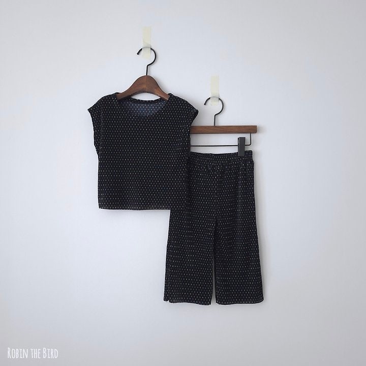 Saerobin - Korean Children Fashion - #littlefashionista - Pleated Set - 2