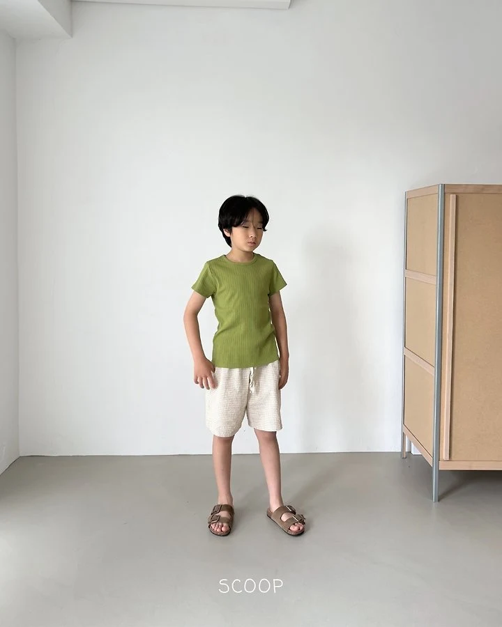 Scoop - Korean Children Fashion - #kidzfashiontrend - Modal Ribbed Tee - 3