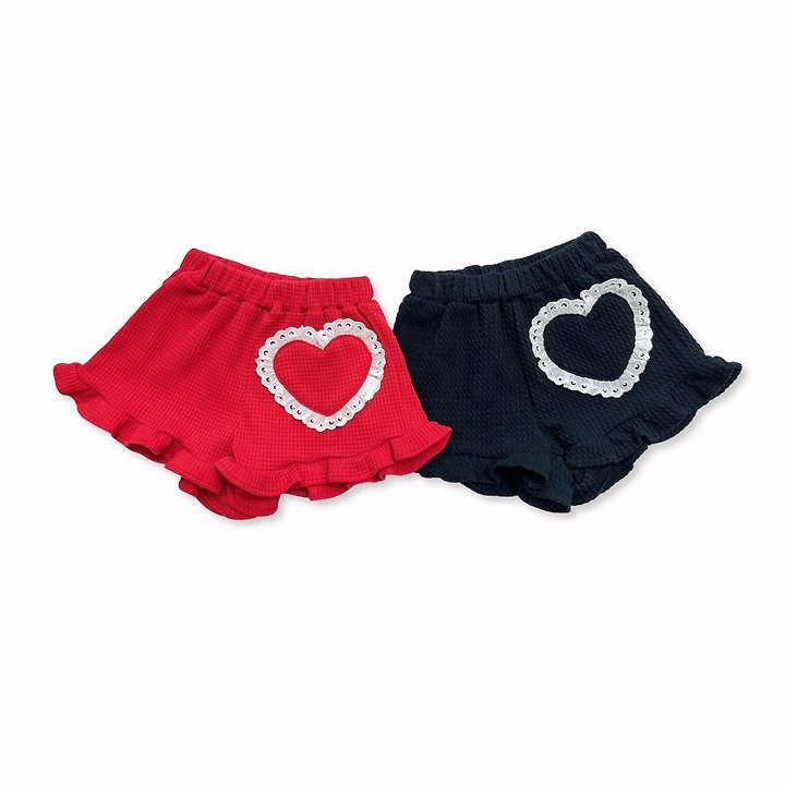 Sera - Korean Children Fashion - #Kfashion4kids - Waffle Frill Shorts