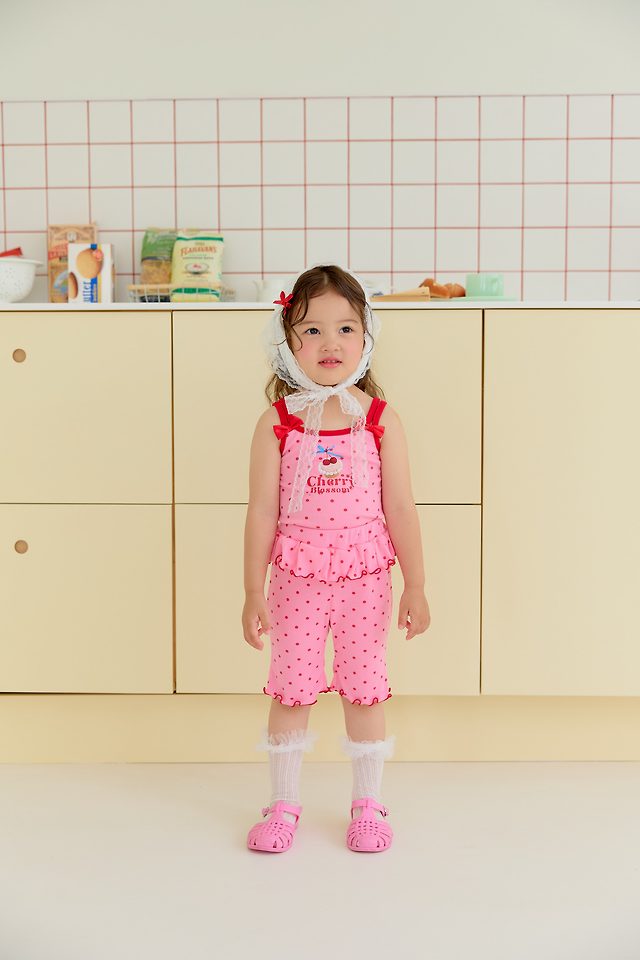 Sera - Korean Children Fashion - #childofig - Dot Charlotte Set - 8