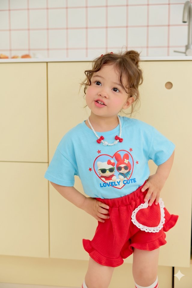 Sera - Korean Children Fashion - #childofig - Waffle Frill Shorts - 6