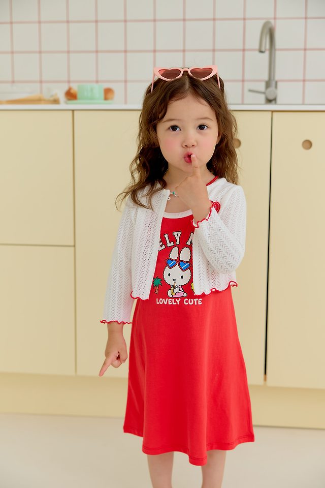 Sera - Korean Children Fashion - #childofig - Rabbit Strap Sleeveless One-piece - 5