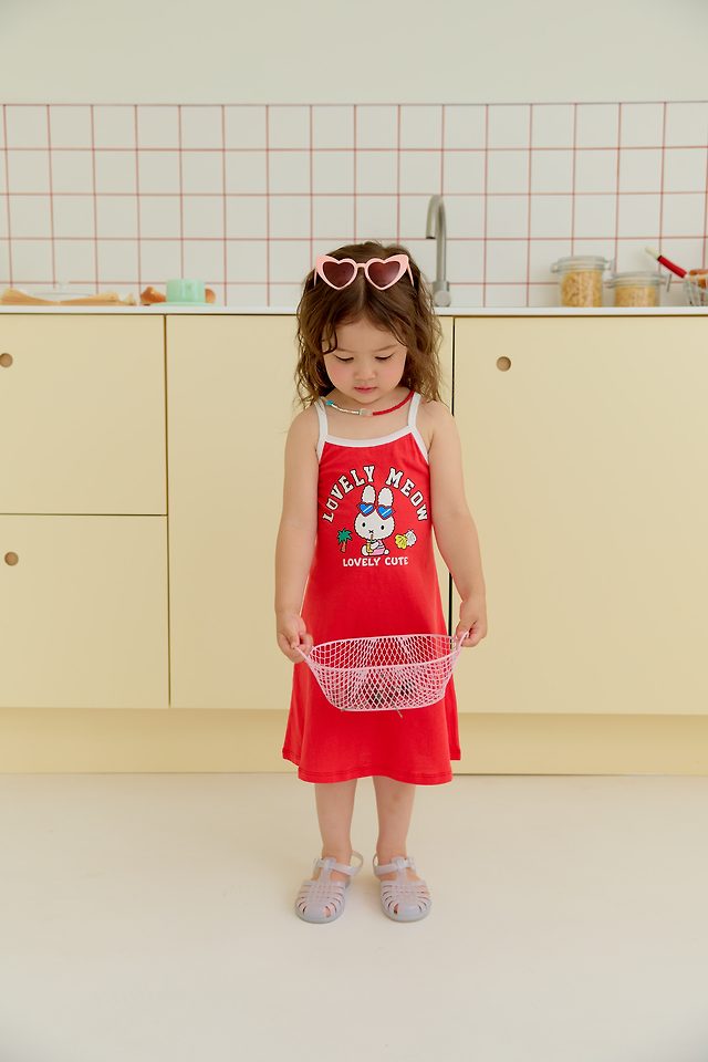 Sera - Korean Children Fashion - #childofig - Rabbit Strap Sleeveless One-piece - 6